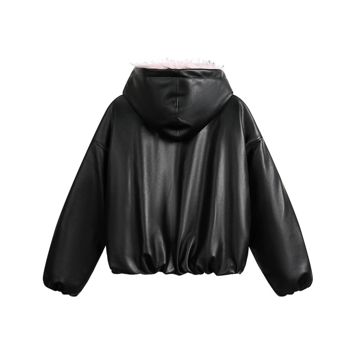 Leathered Fur Jacket