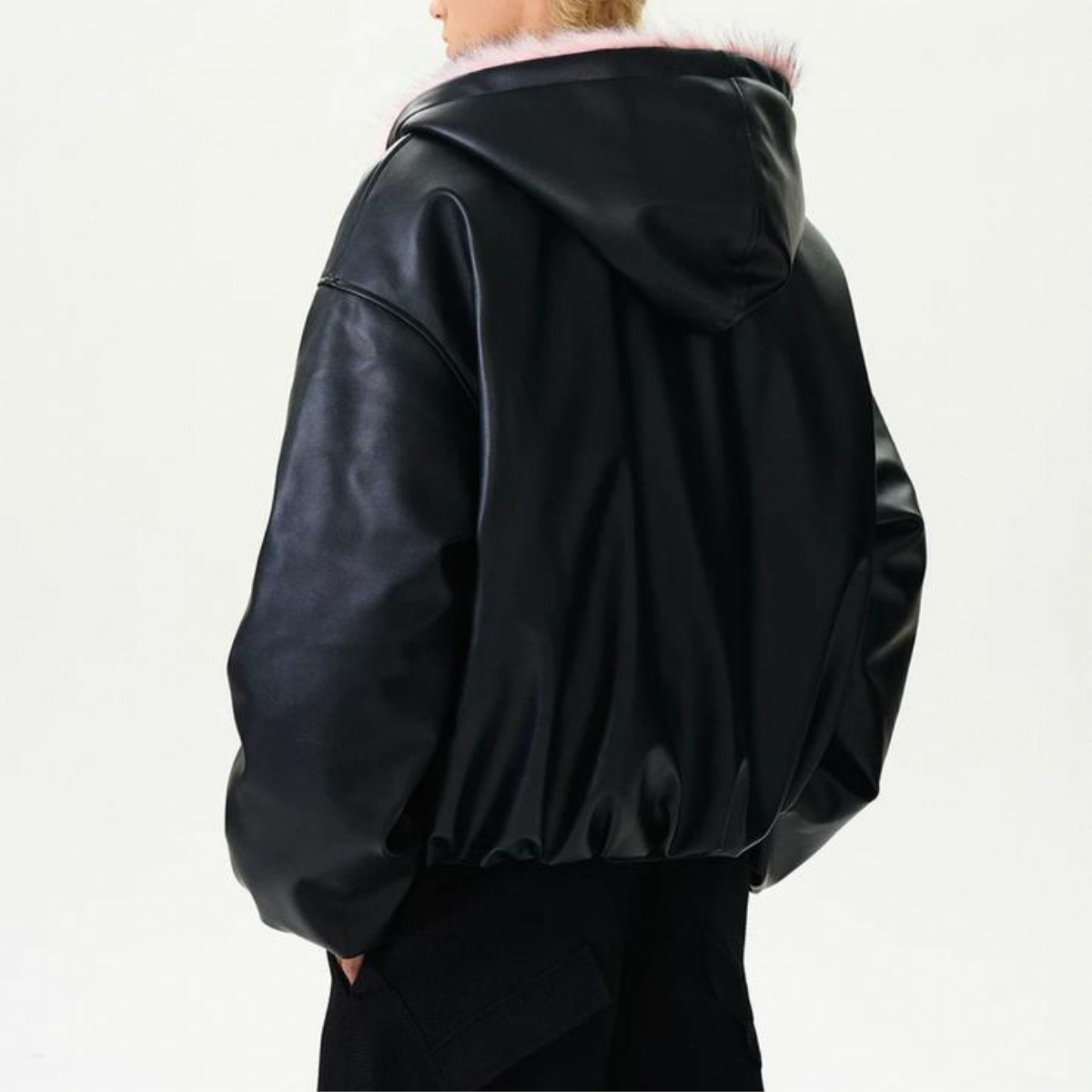 Leathered Fur Jacket