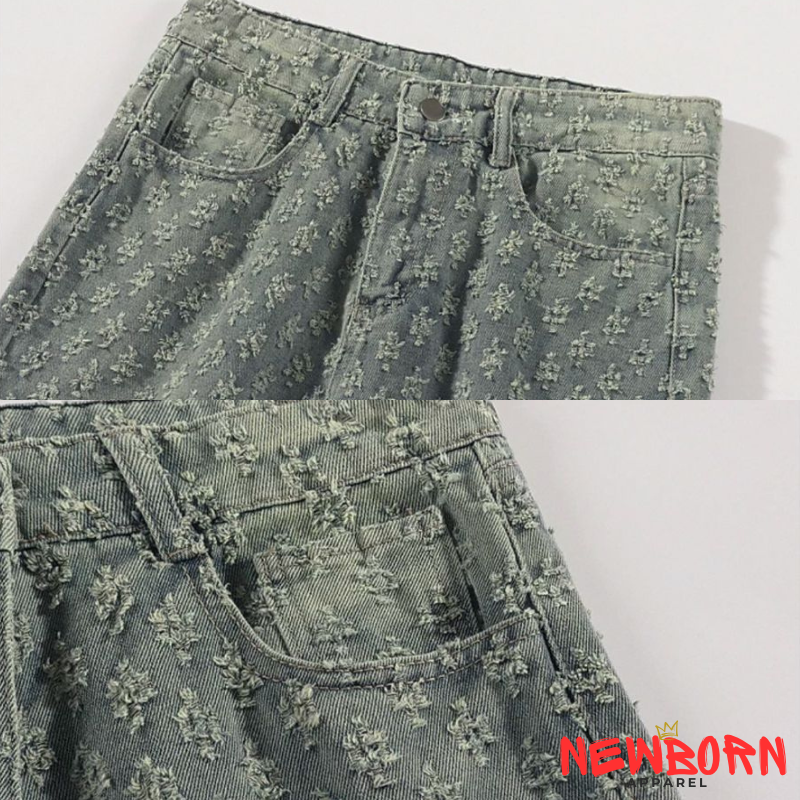 Monogramm Denim Jeans