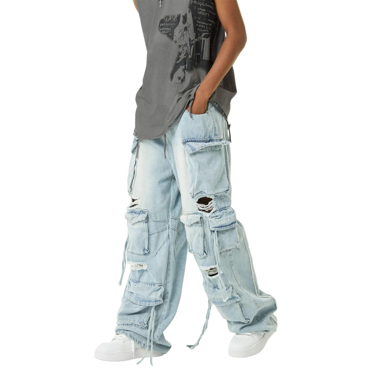 Destructed Cargojeans