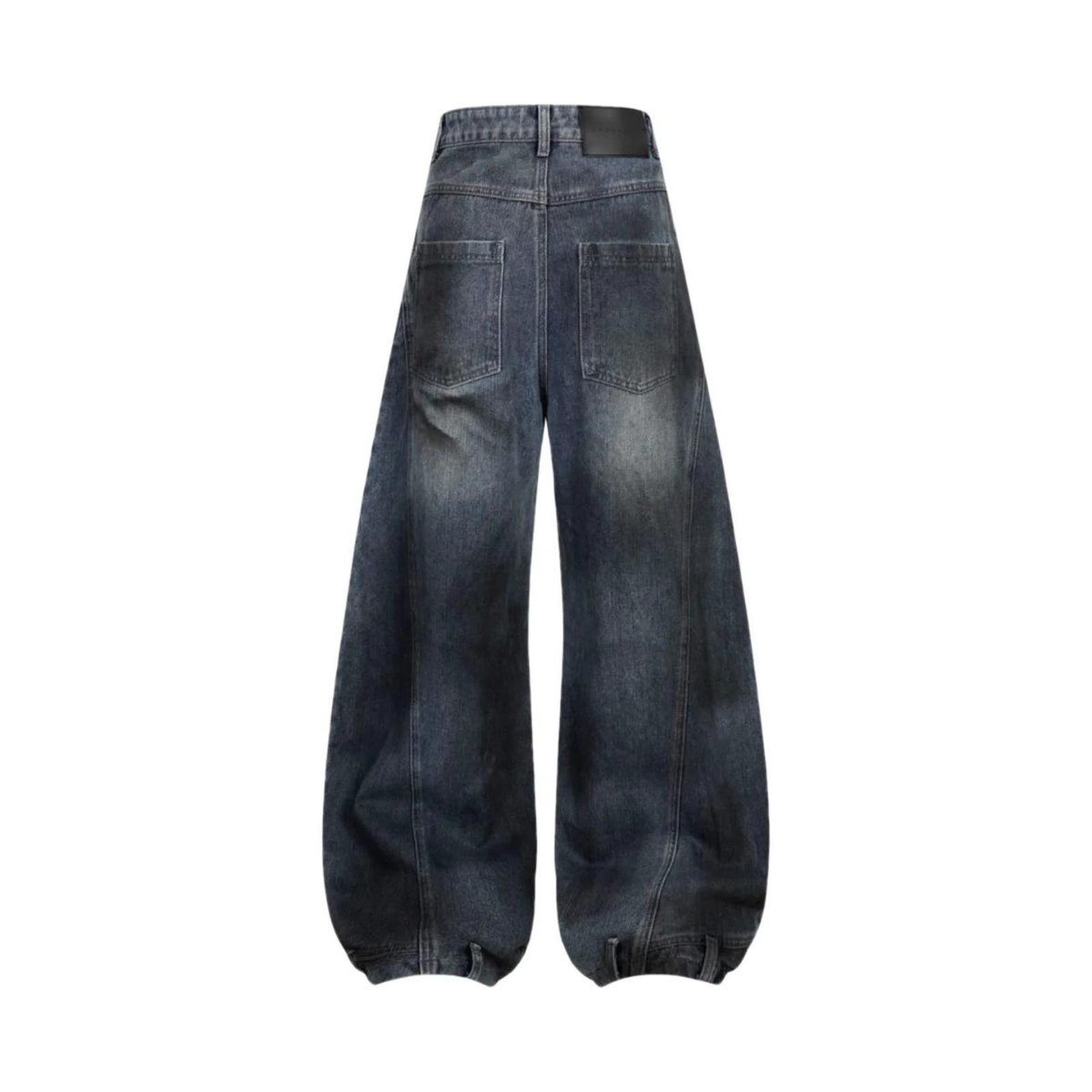 Oversized Distressed Jeans