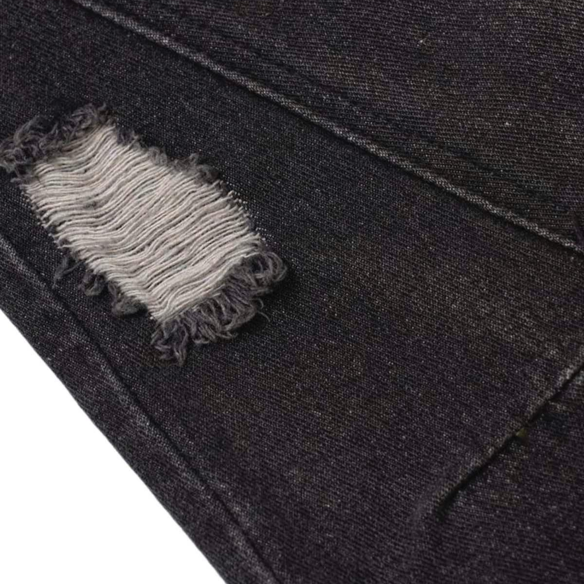 Oversized Distressed Jeans