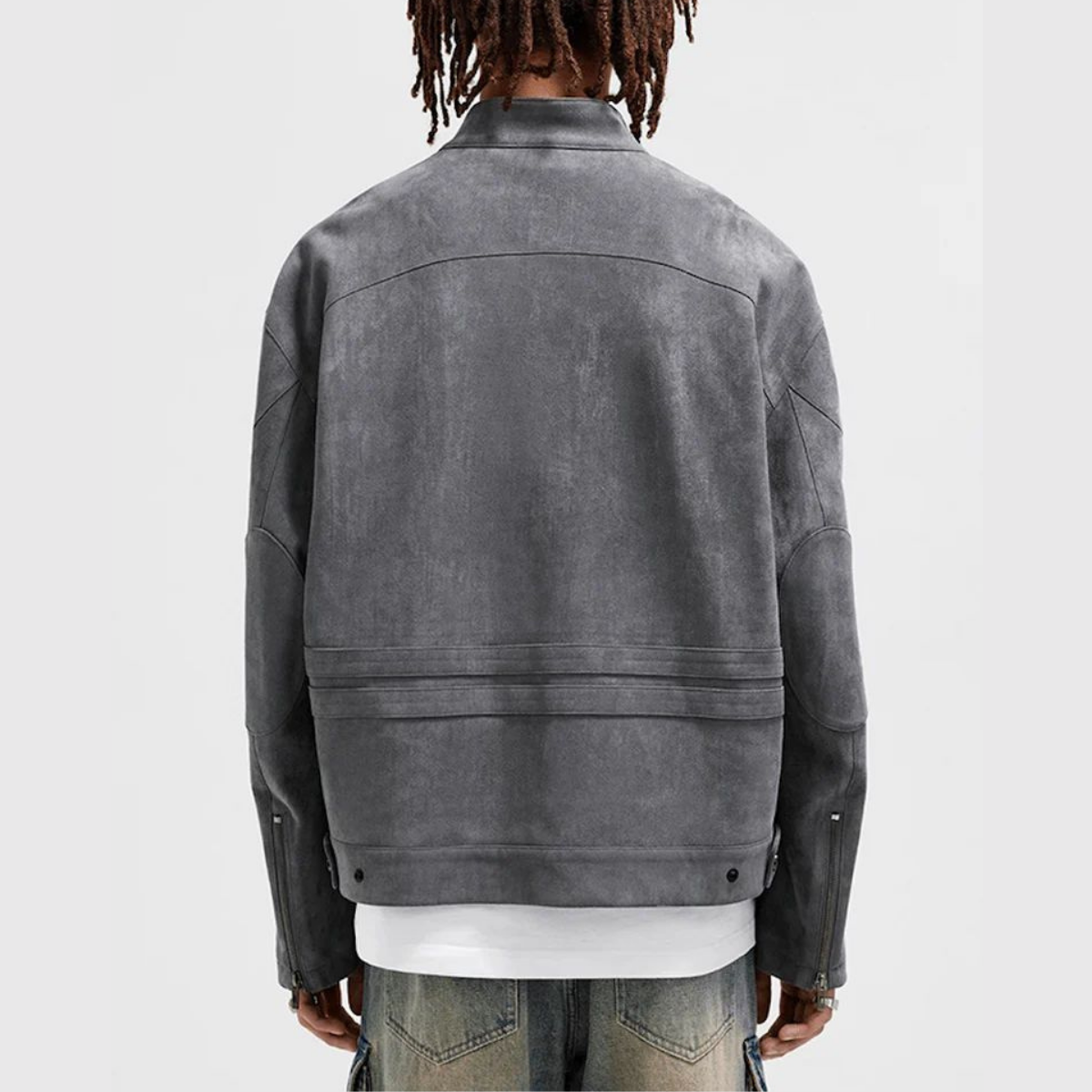 Vintage B Lederjacke