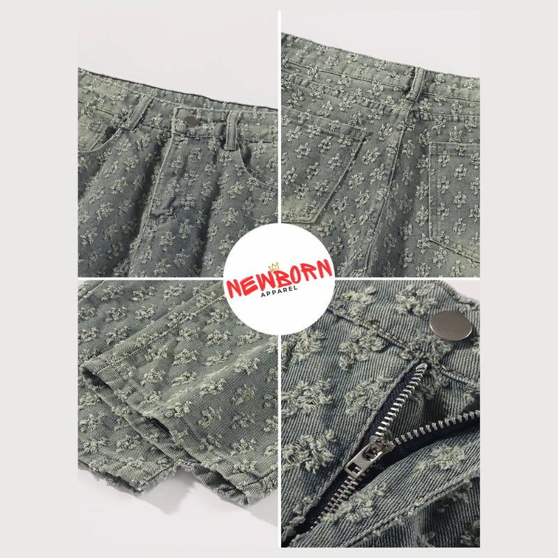 Monogramm Denim Jeans