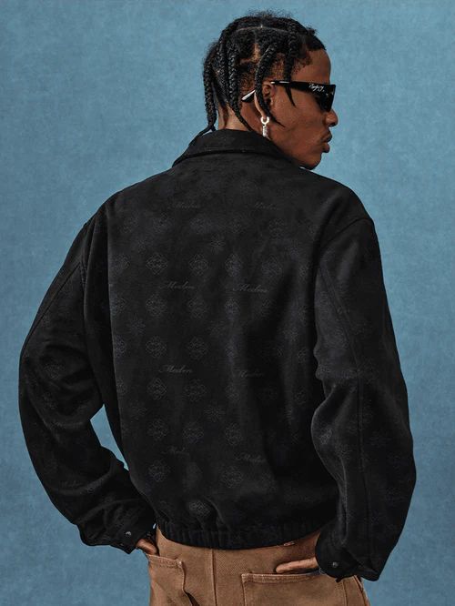 Monogram Suede Jacket