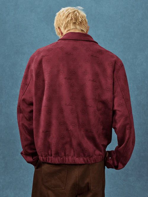 Monogram Suede Jacket