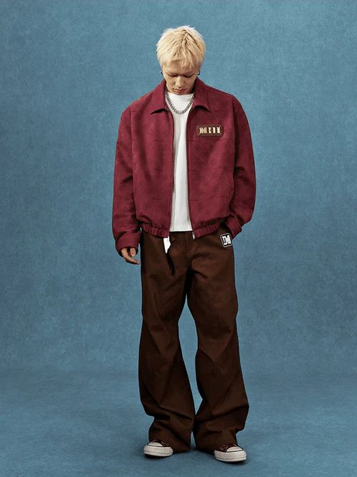 Monogram Suede Jacket