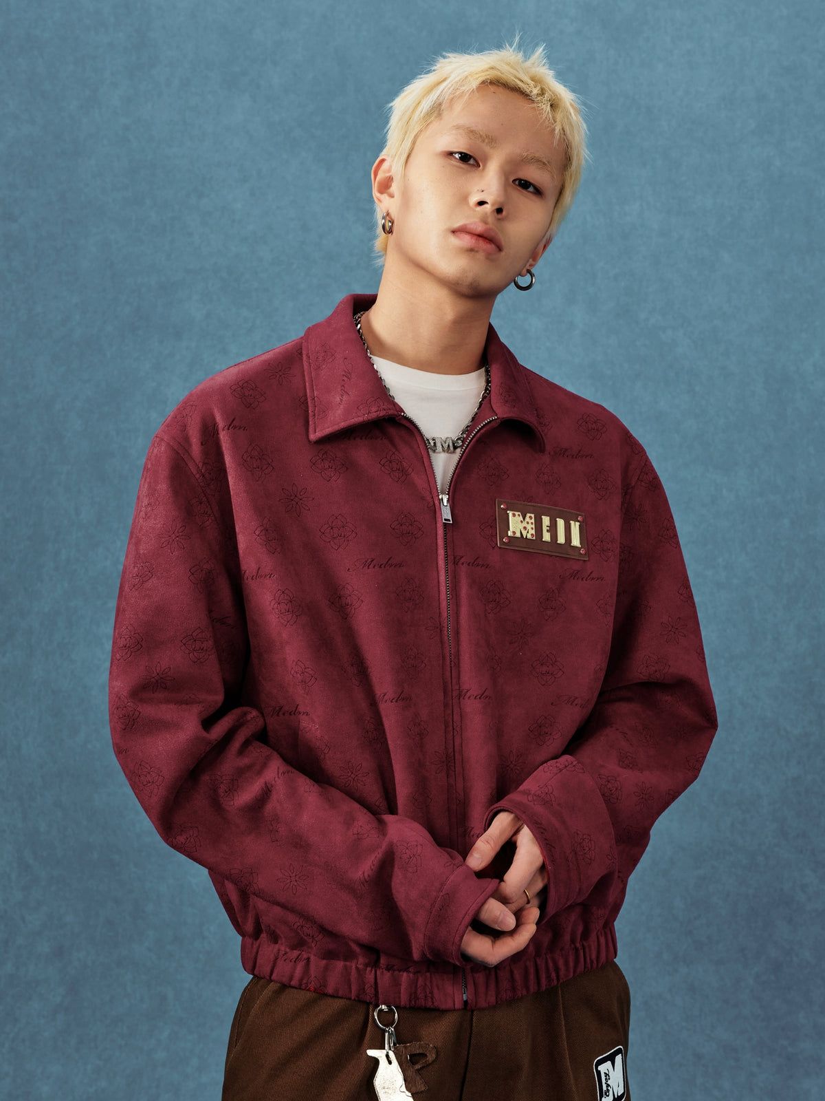 Monogram Suede Jacket