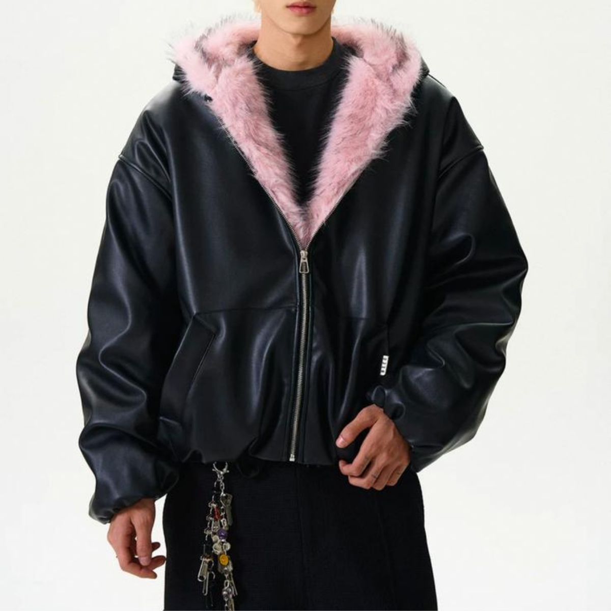 Leathered Fur Jacket