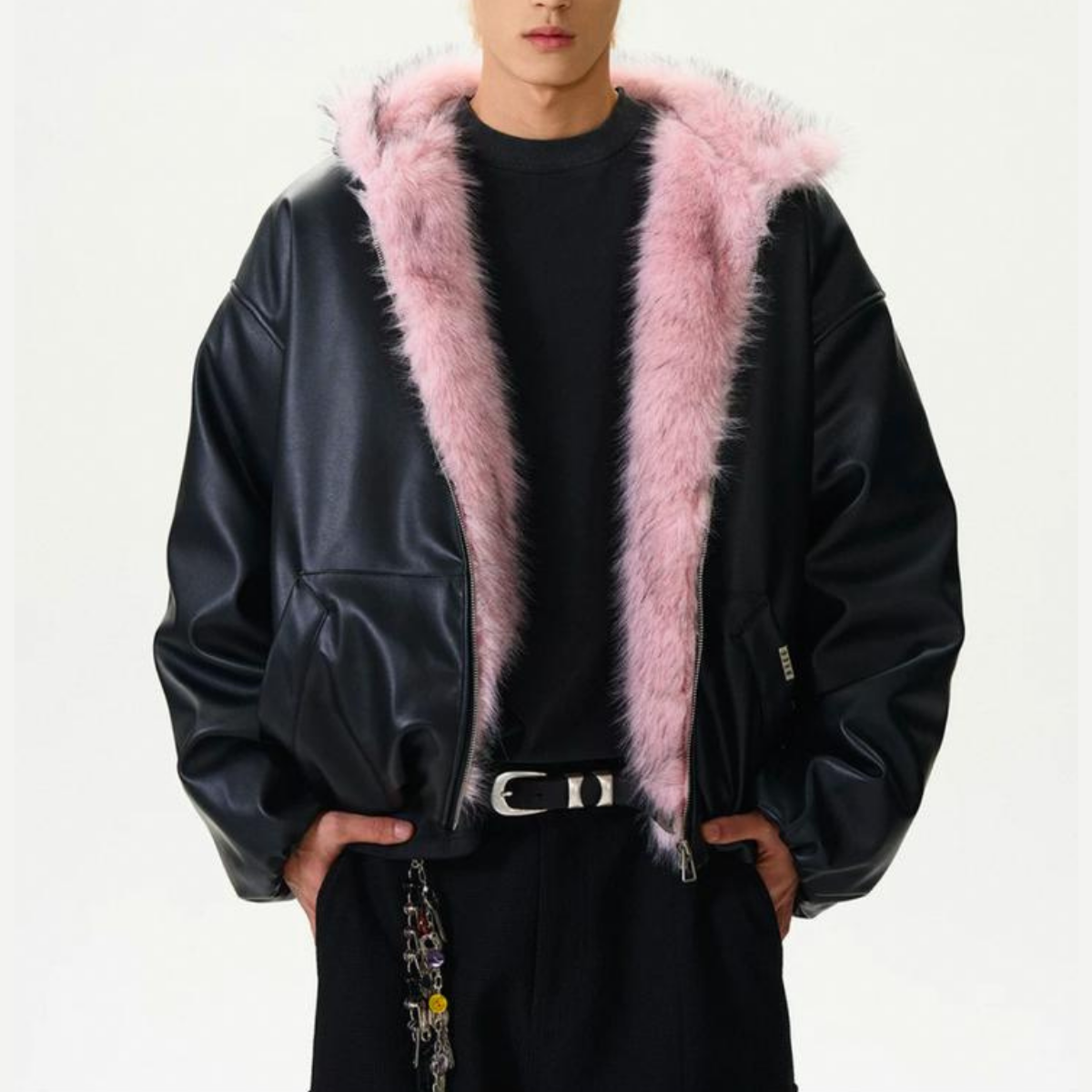 Leathered Fur Jacket