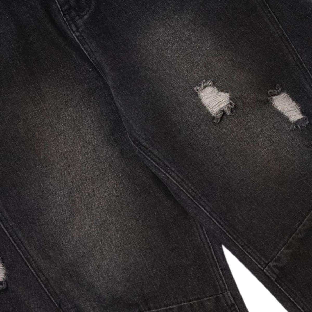 Oversized Distressed Jeans