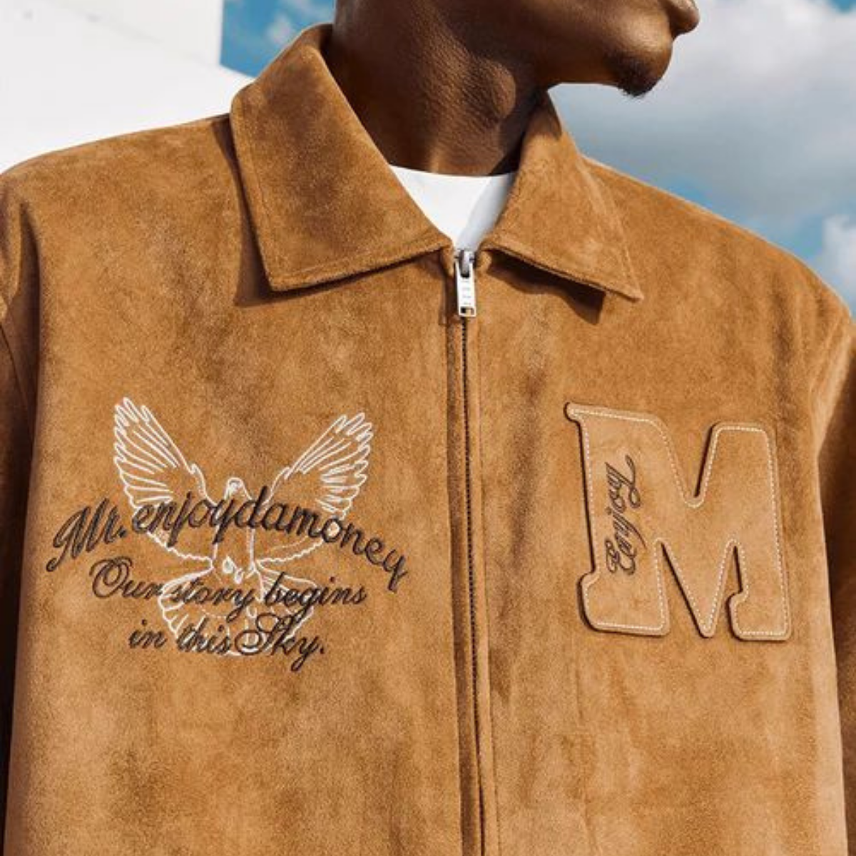 Peace Doves Leather Jacket