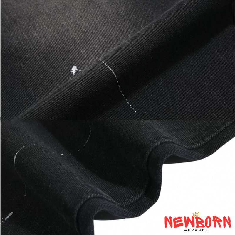 Noir Drip Jeans