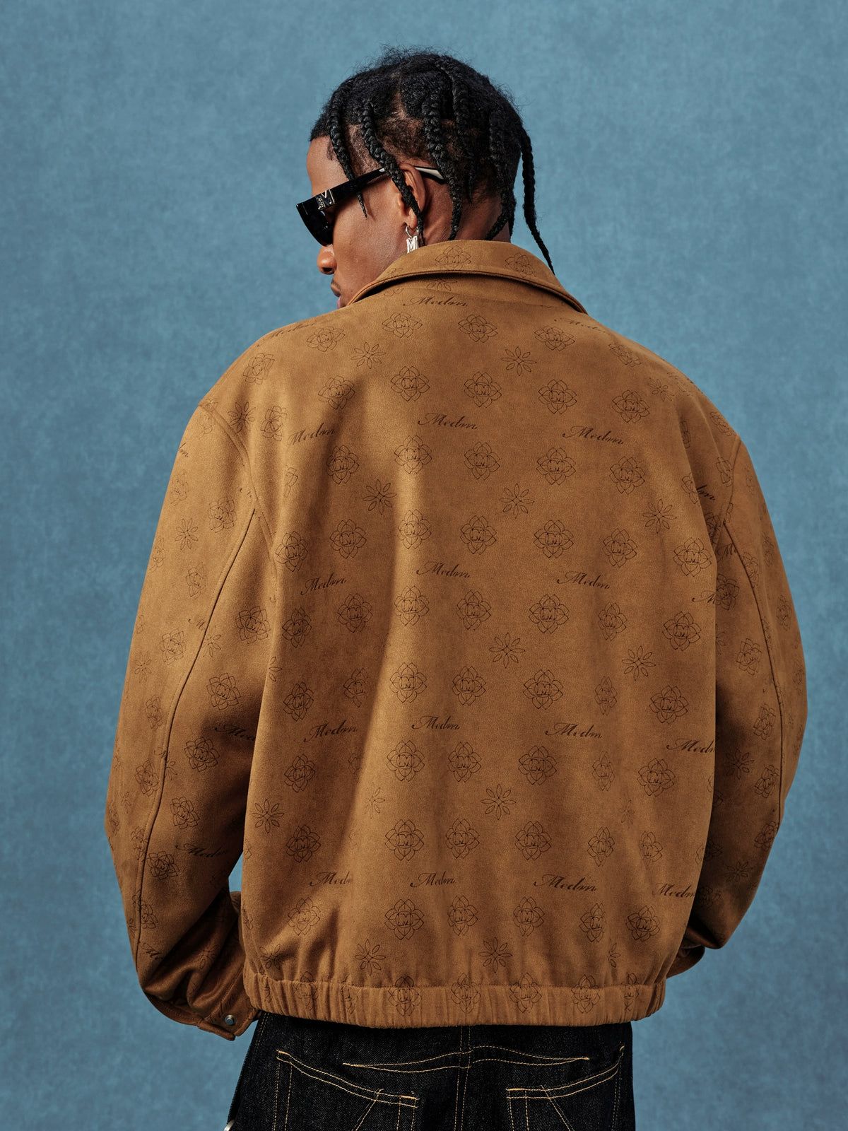 Monogram Suede Jacket