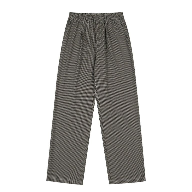 Pied-de-Poule Trackpants